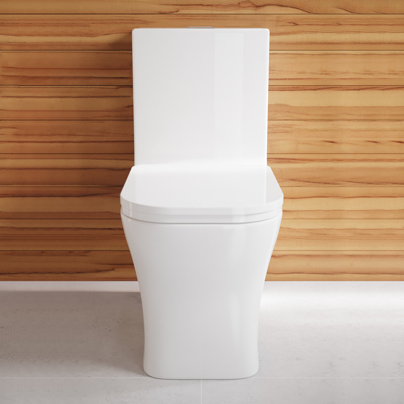 Swiss Madison Concorde DualFlush Elongated OnePiece Toilet (Seat
